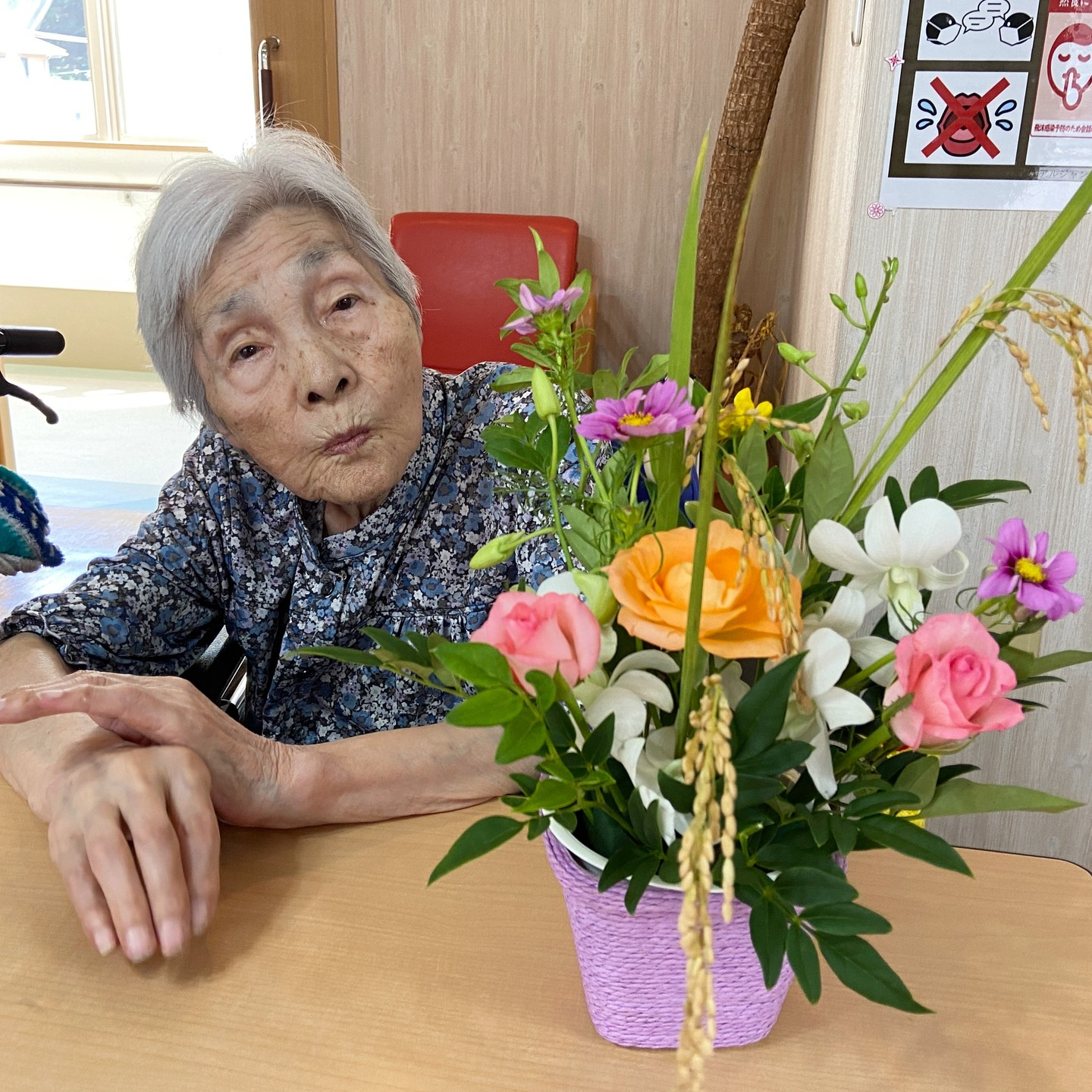 そろそろ秋ですね～🌾フラワーアレンジメント💐