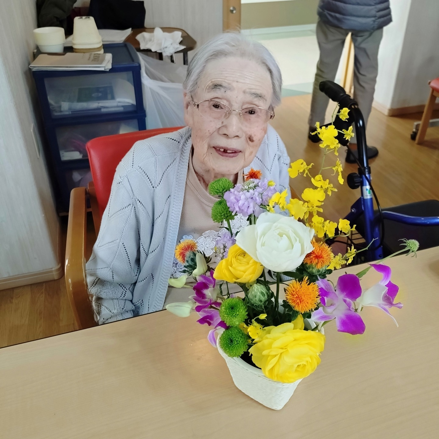 【フラワーアレンジメント　4月】