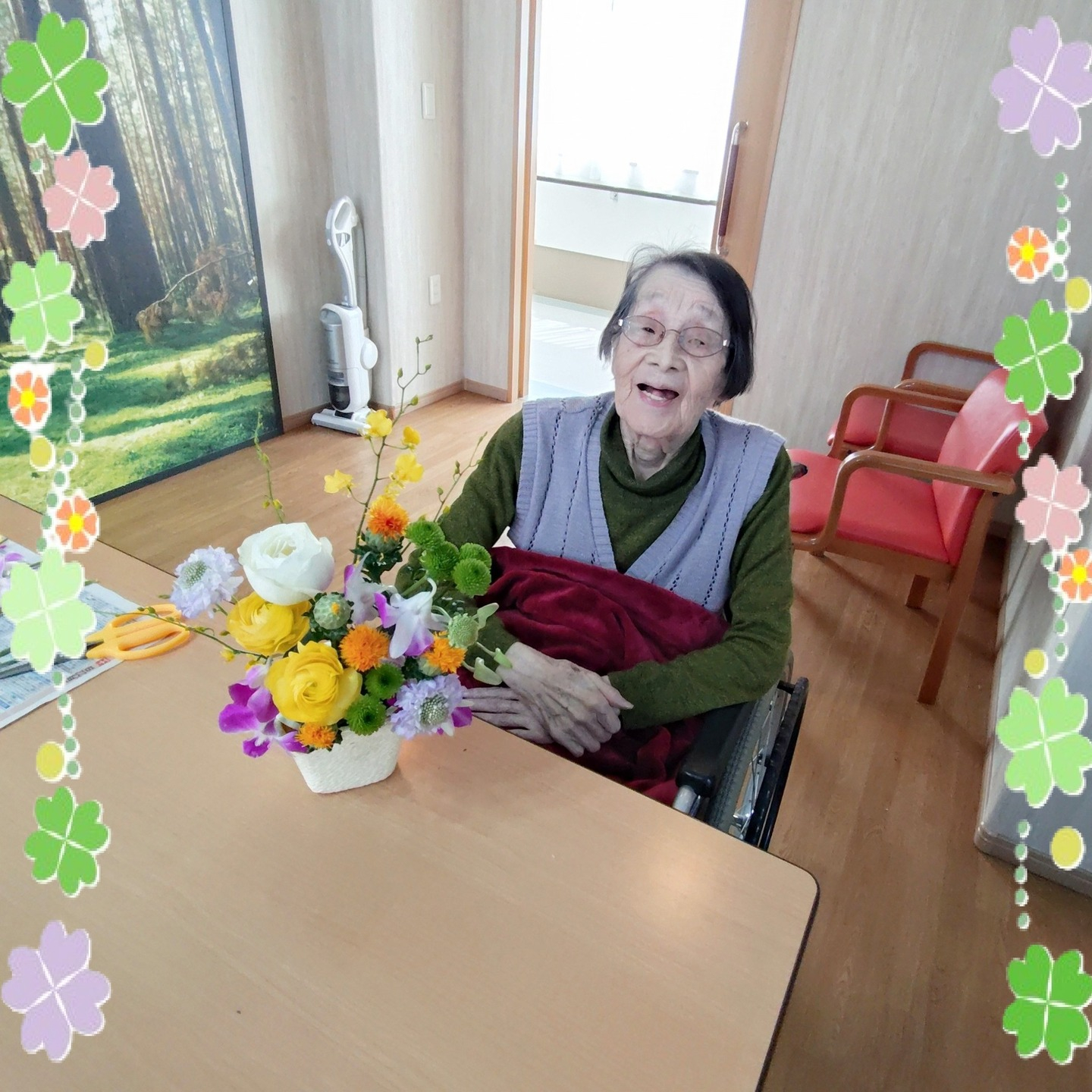 【フラワーアレンジメント　4月】