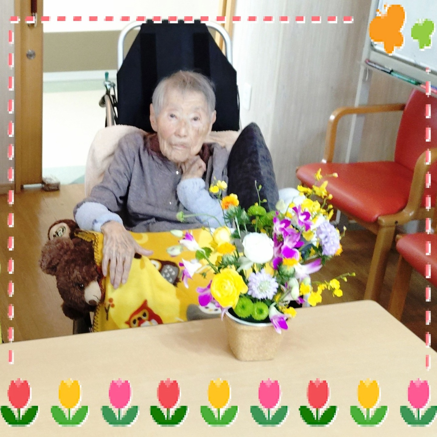 【フラワーアレンジメント　4月】