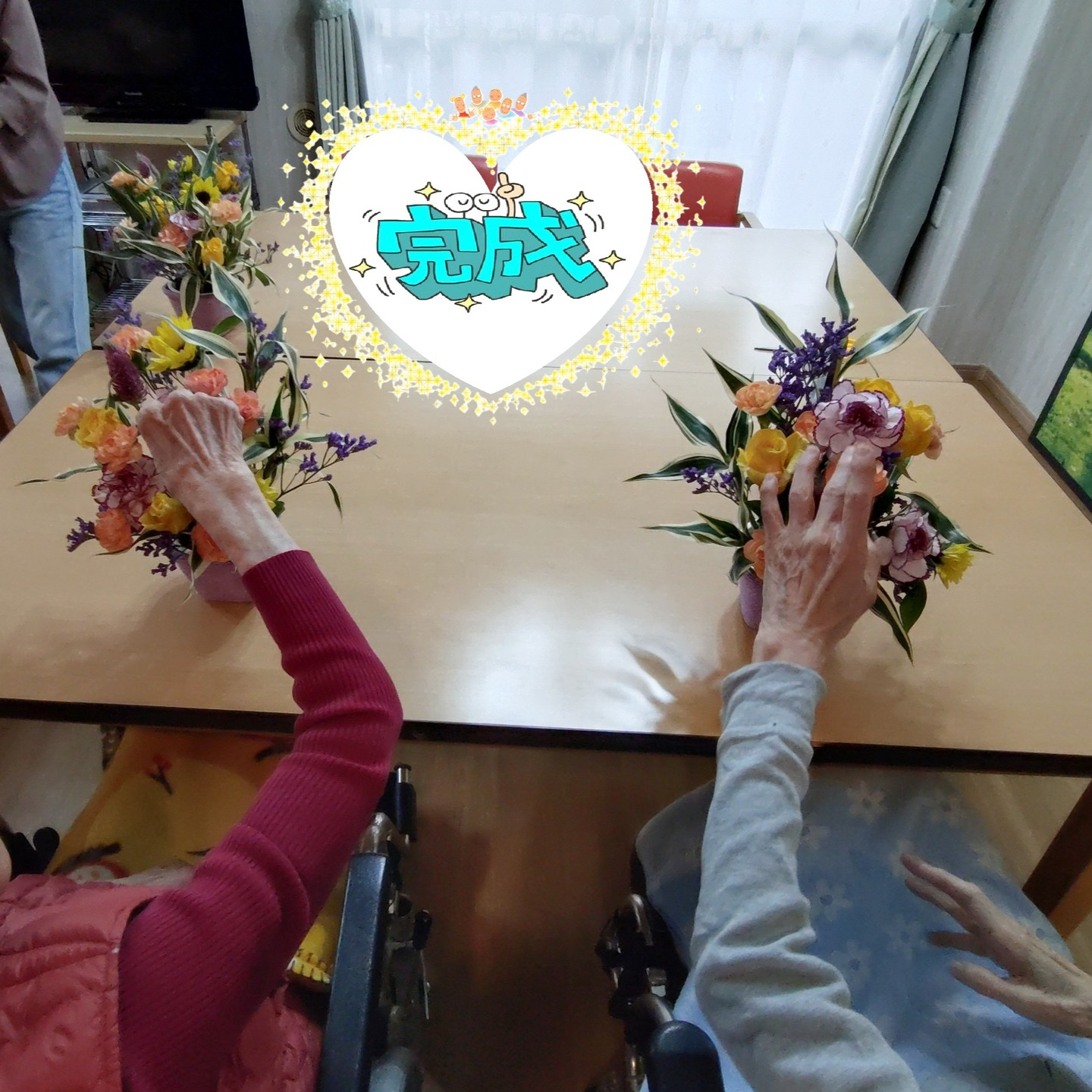 【フラワーアレンジメント】