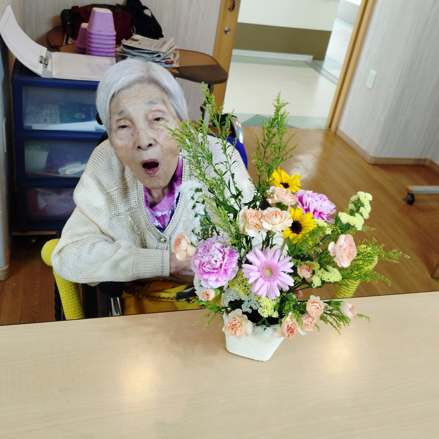 【フラワーアレンジメント】