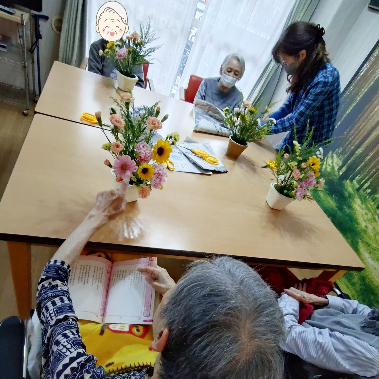 【フラワーアレンジメント】