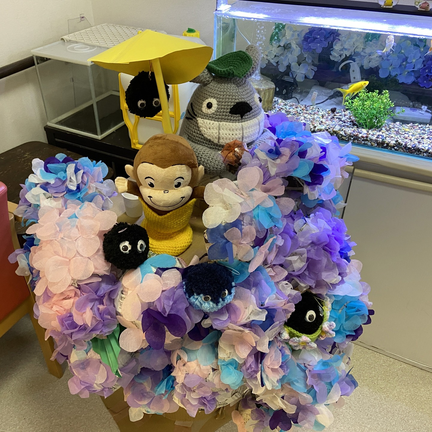 【紫陽花作り】