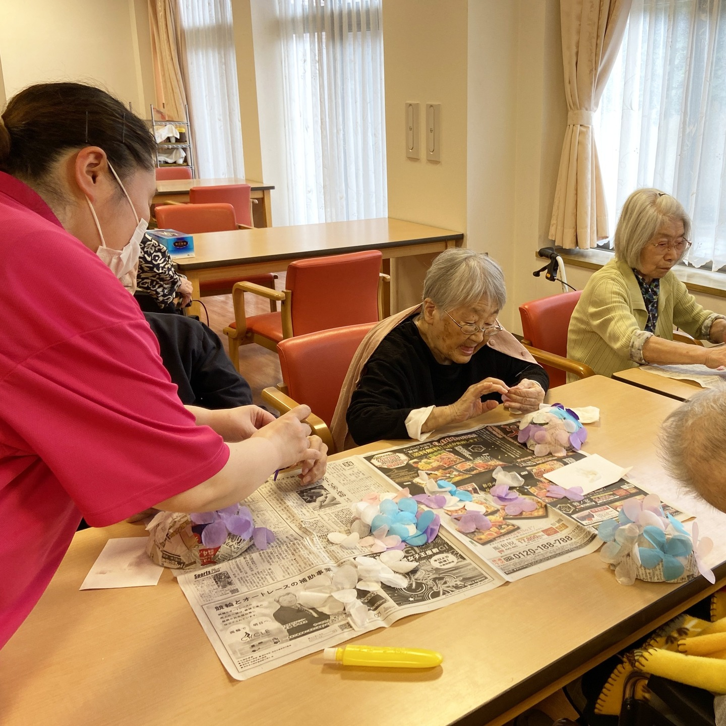 【紫陽花作り】