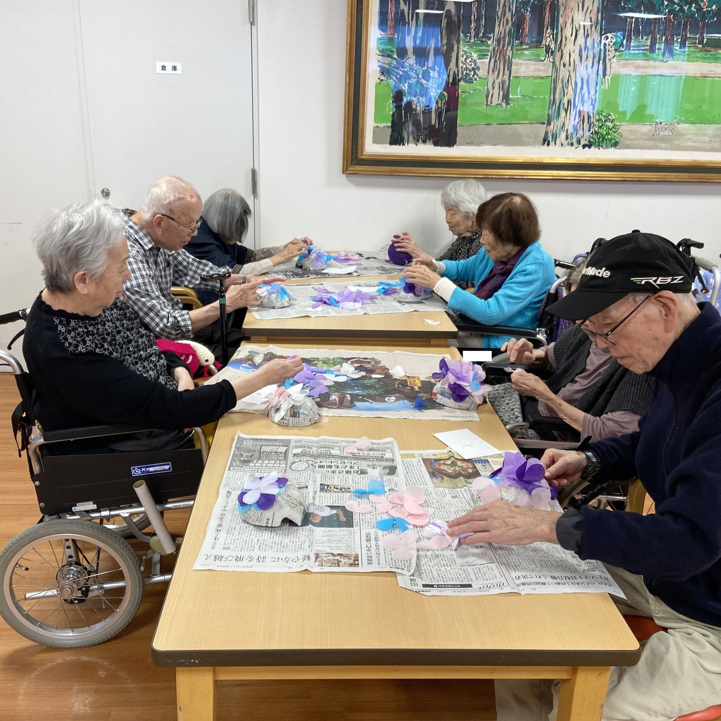 【紫陽花作り】