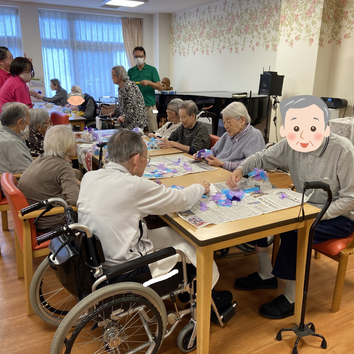 【紫陽花作り】