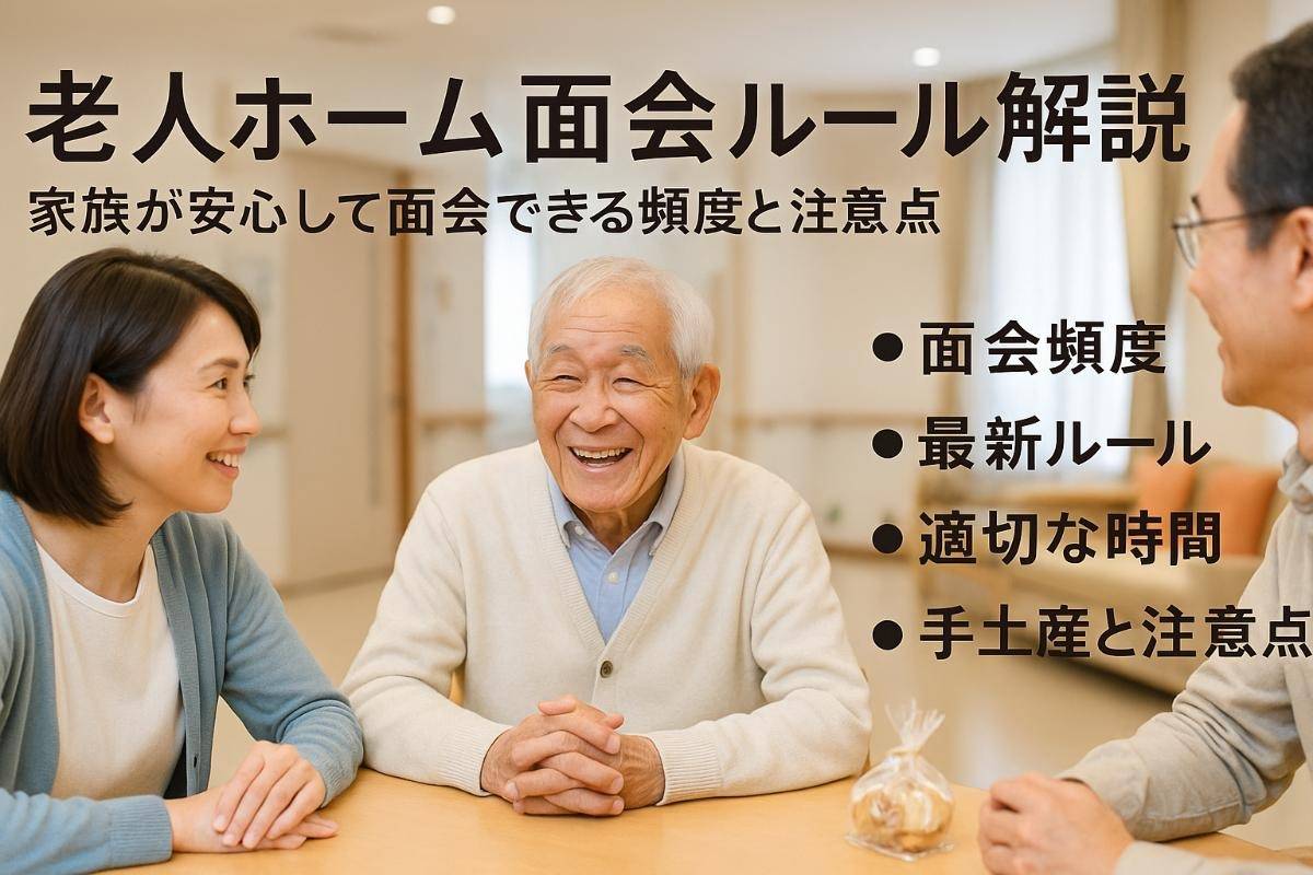 老人ホームで家族が面会する頻度の目安と最新ルールを解説｜施設別の適切な時間や手土産・注意点も紹介