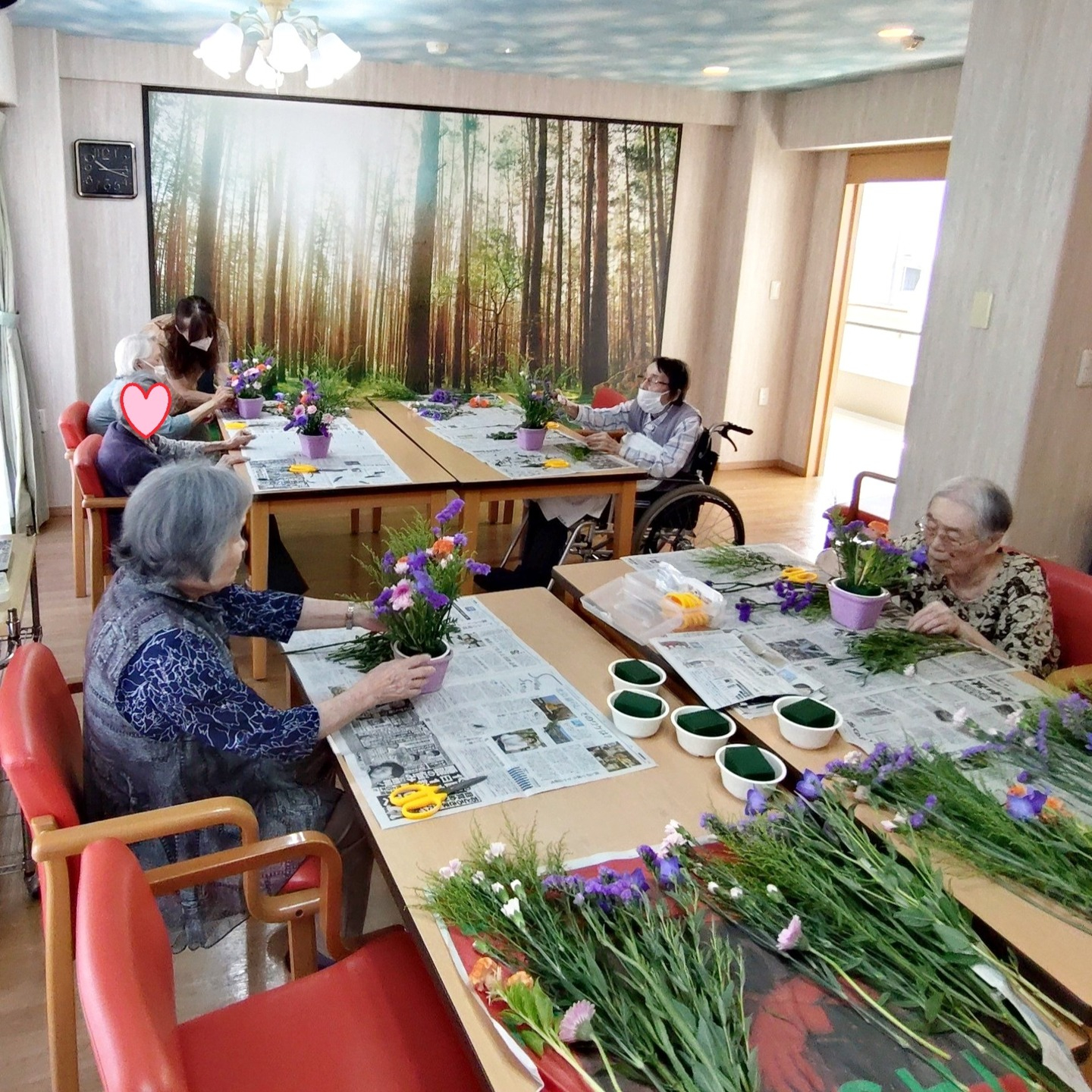 【フラワーアレンジメント】7月