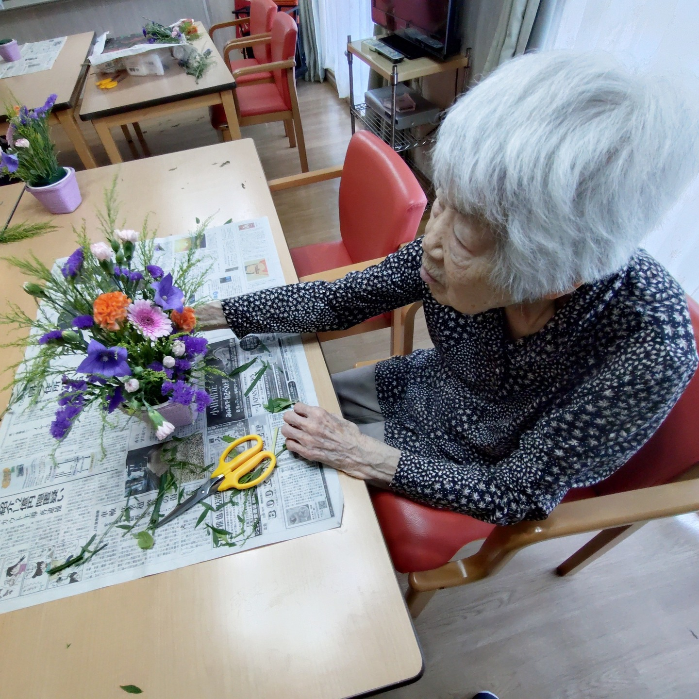 【フラワーアレンジメント】7月