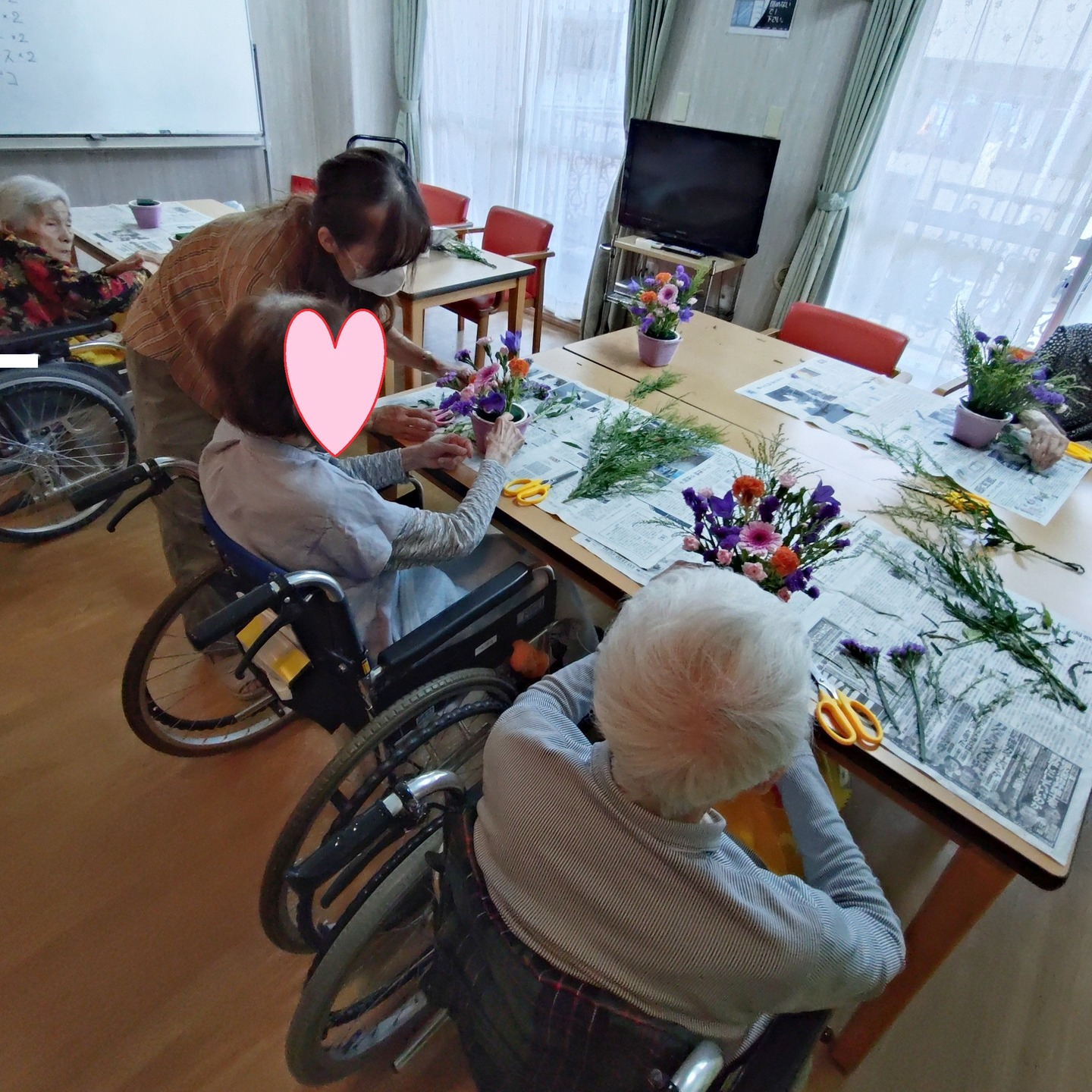 【フラワーアレンジメント】7月