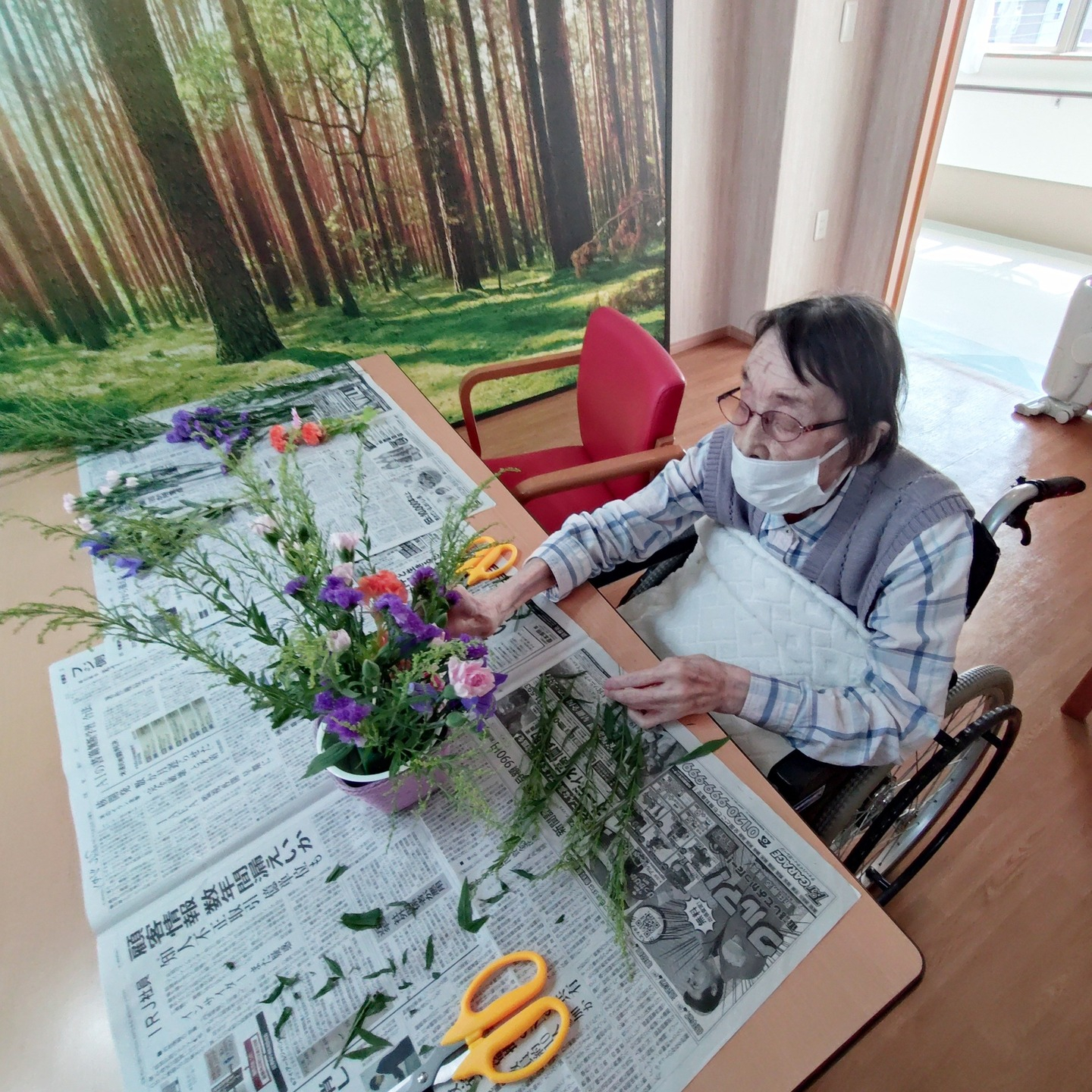 【フラワーアレンジメント】7月