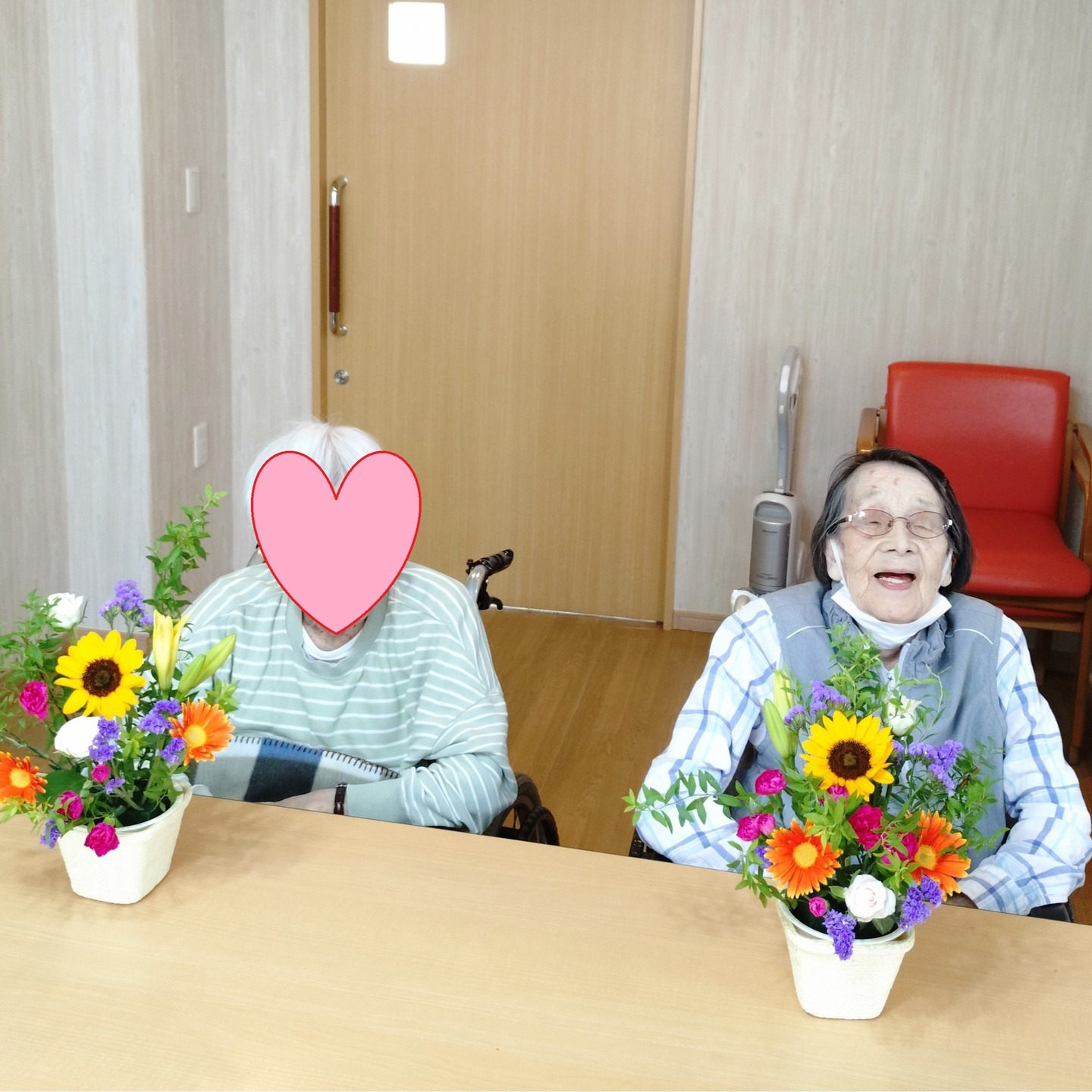 【フラワーアレンジメント💐８月】