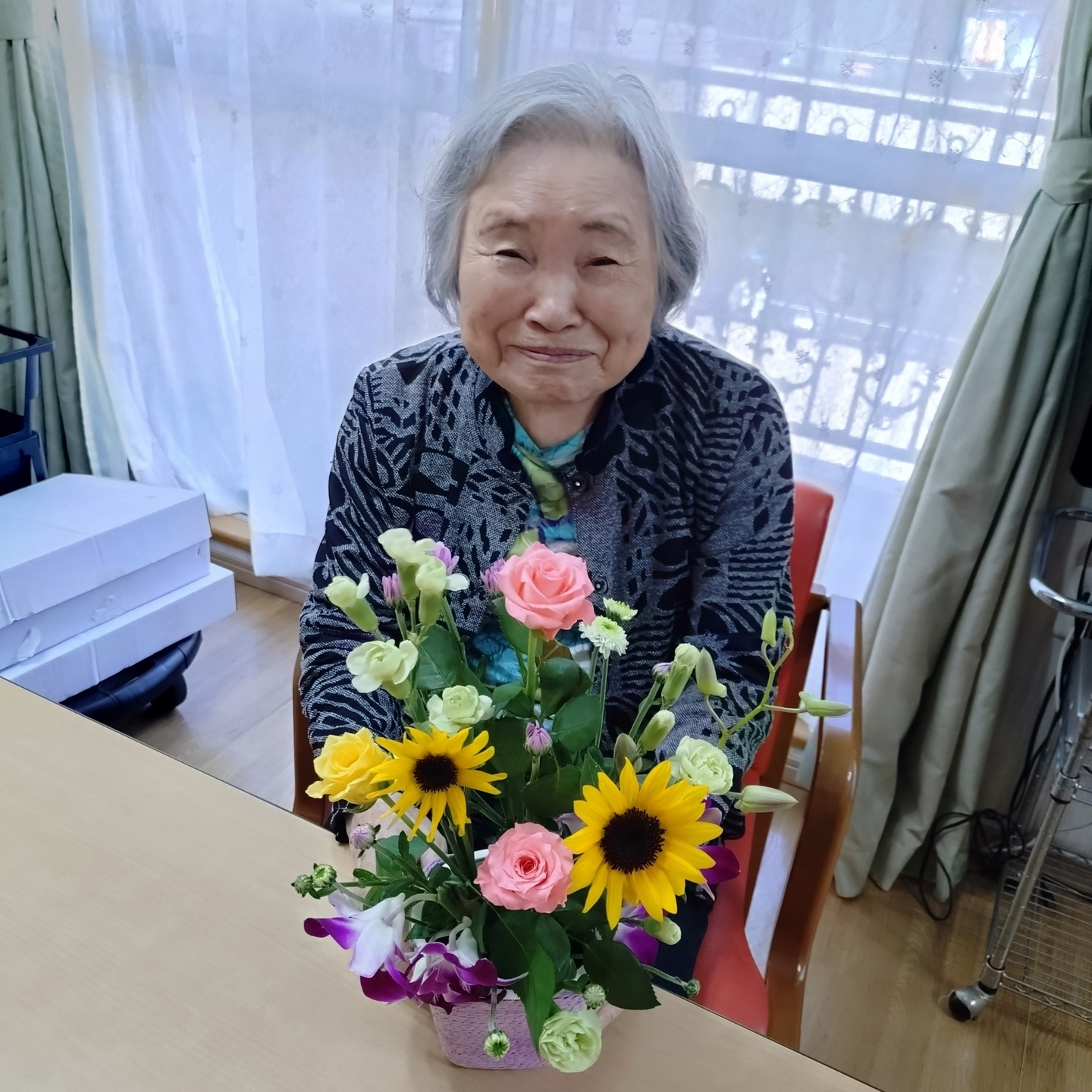 【フラワーアレンジメント💐８月】