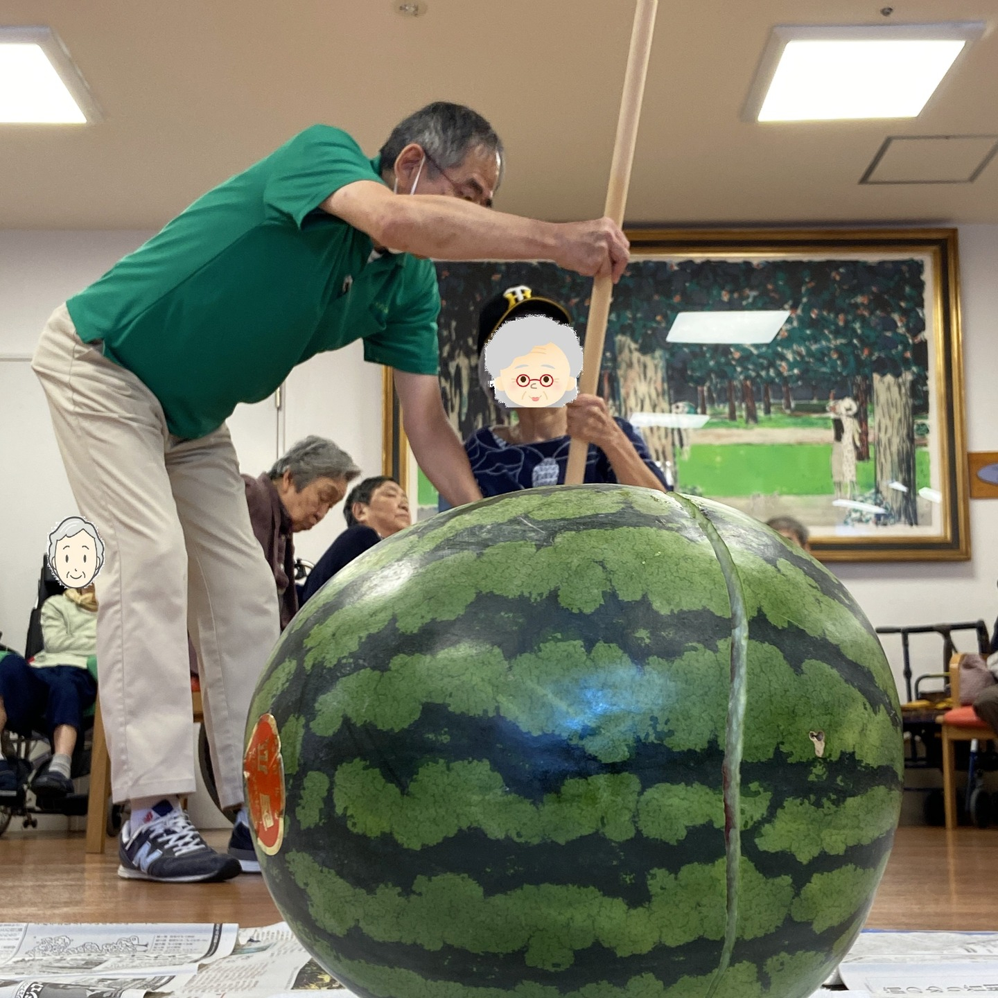 【スイカ割り🍉】