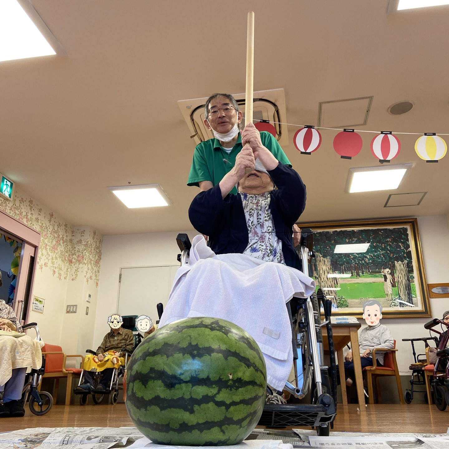 【スイカ割り🍉】