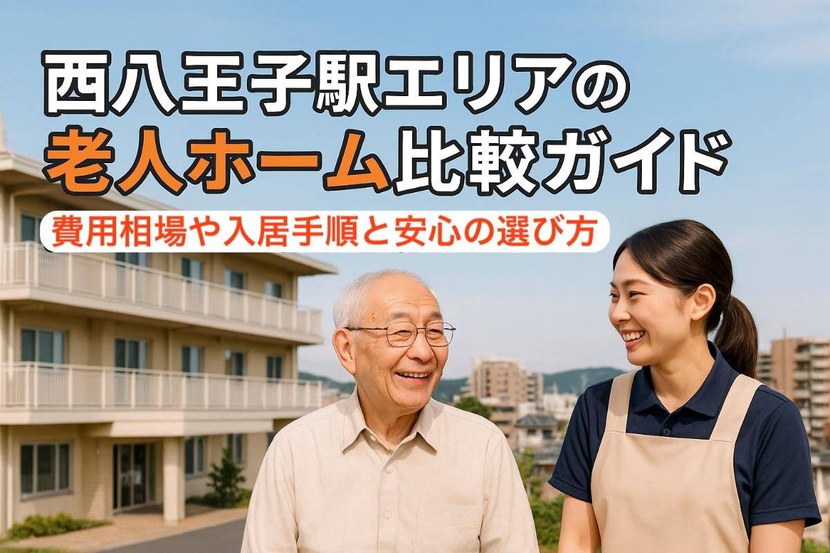 西八王子駅エリアの老人ホーム比較ガイド｜費用相場や入居手順と安心の選び方