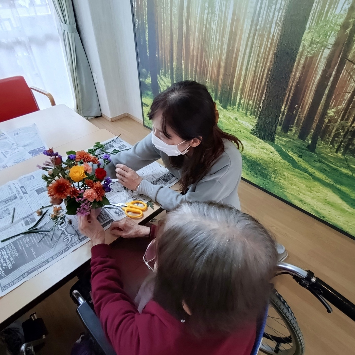 【フラワーアレンジメント💐】