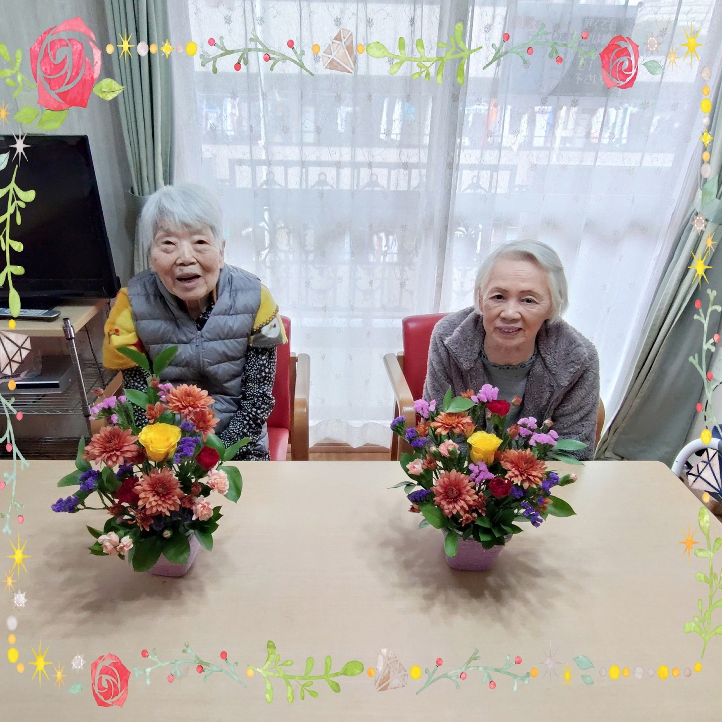 【フラワーアレンジメント💐】