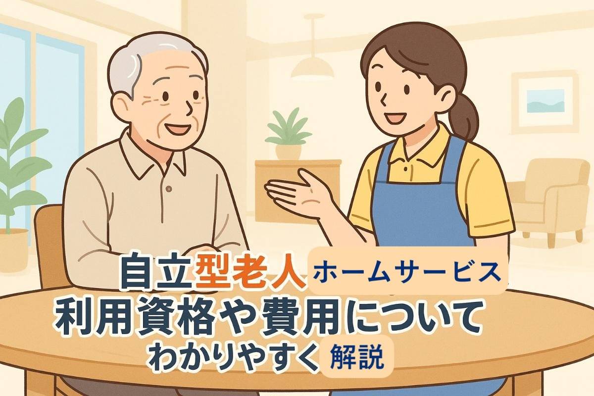 自立型老人ホームサービス利用資格や費用についてわかりやすく解説