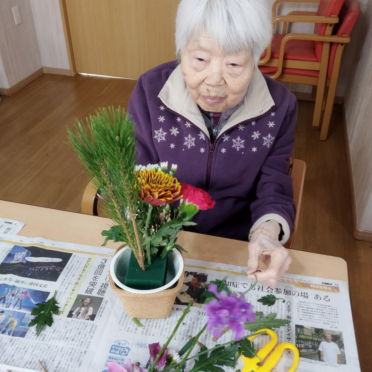 【フラワーアレンジメント💐】