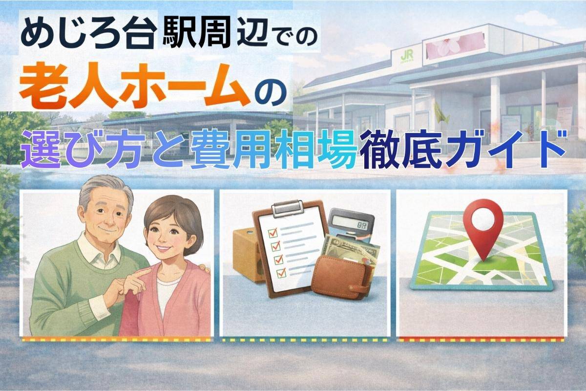 めじろ台駅周辺での老人ホームの選び方と費用相場徹底ガイド