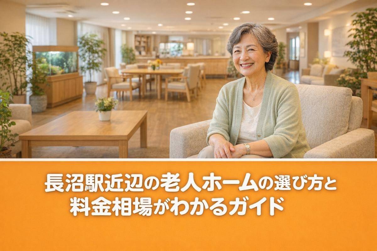 長沼駅近辺の老人ホームの選び方と料金相場がわかるガイド