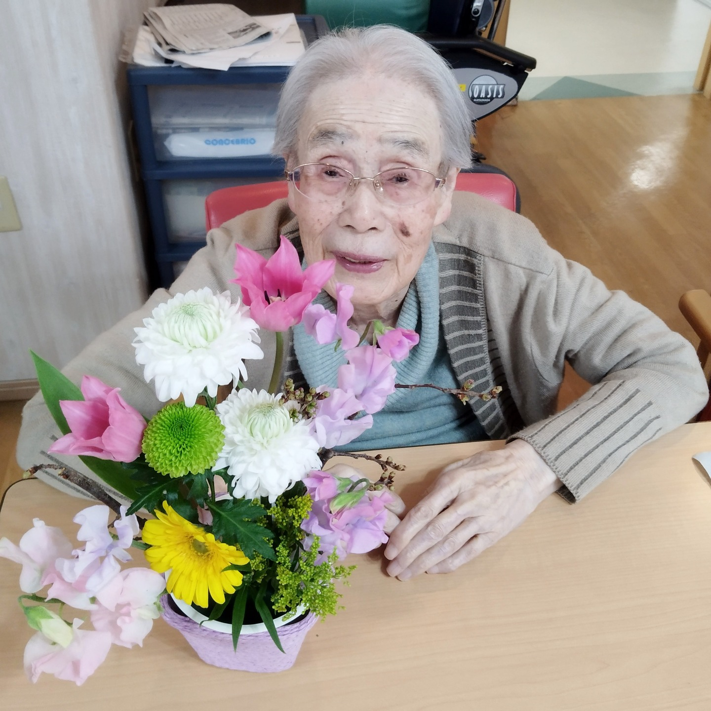 【フラワーアレンジメント教室💐】