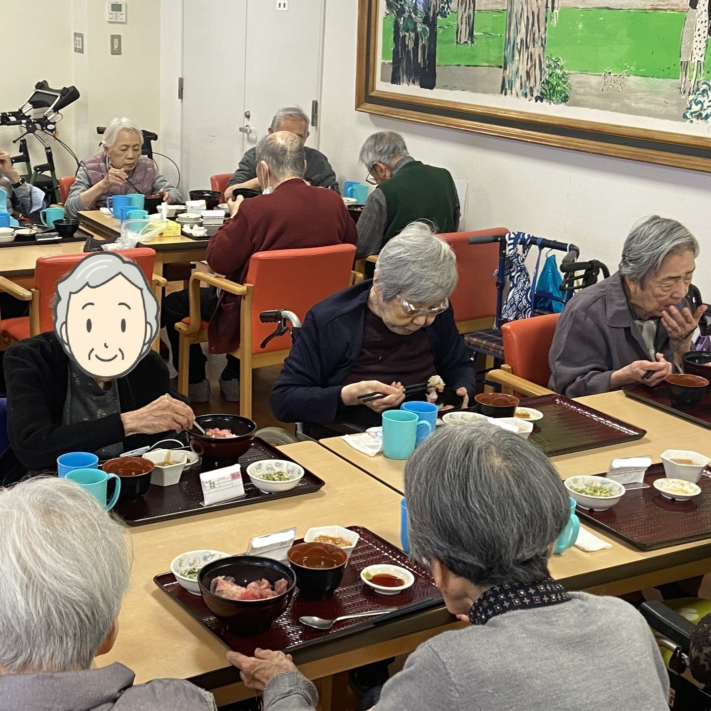 【お楽しみ昼食】