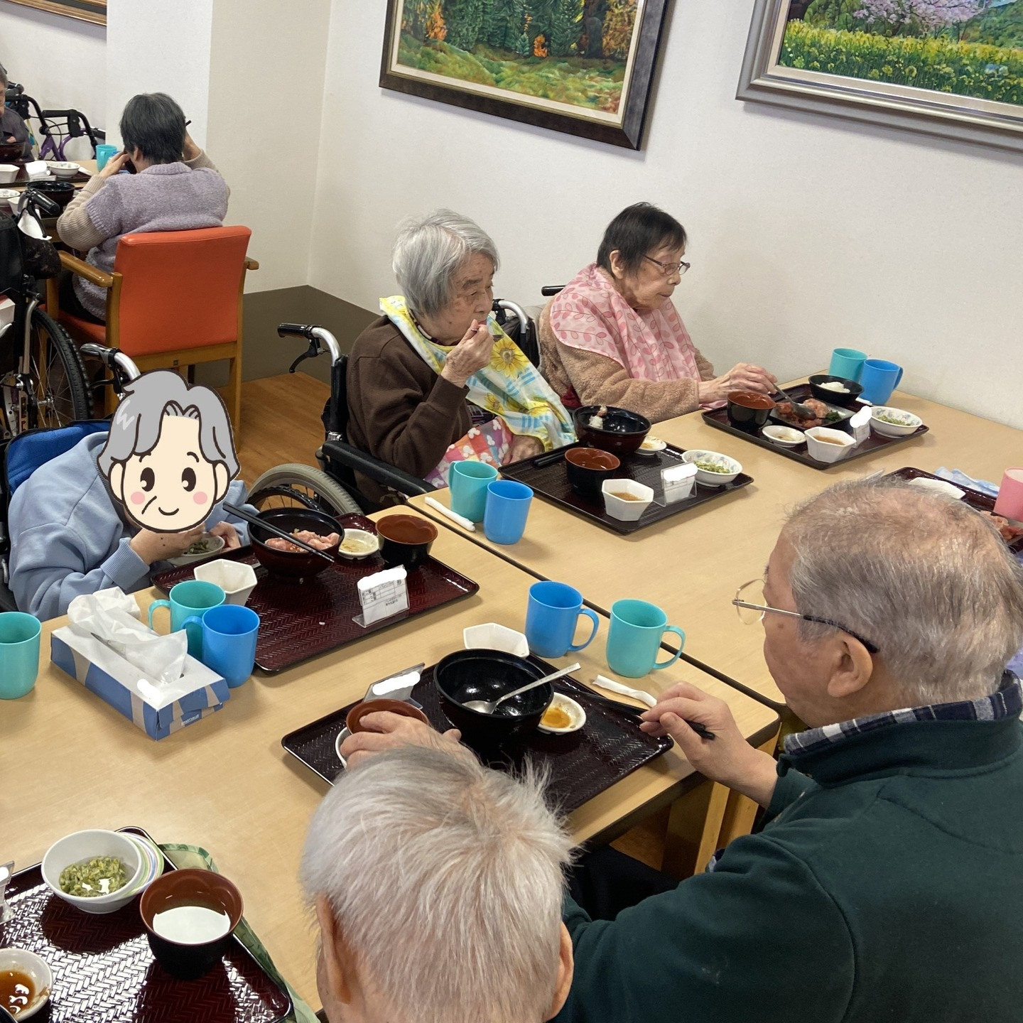 【お楽しみ昼食】