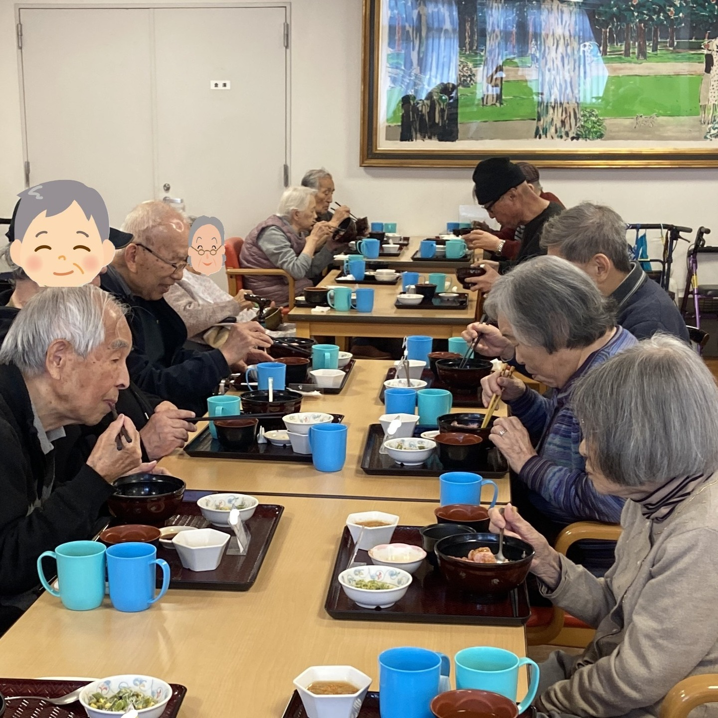 【お楽しみ昼食】