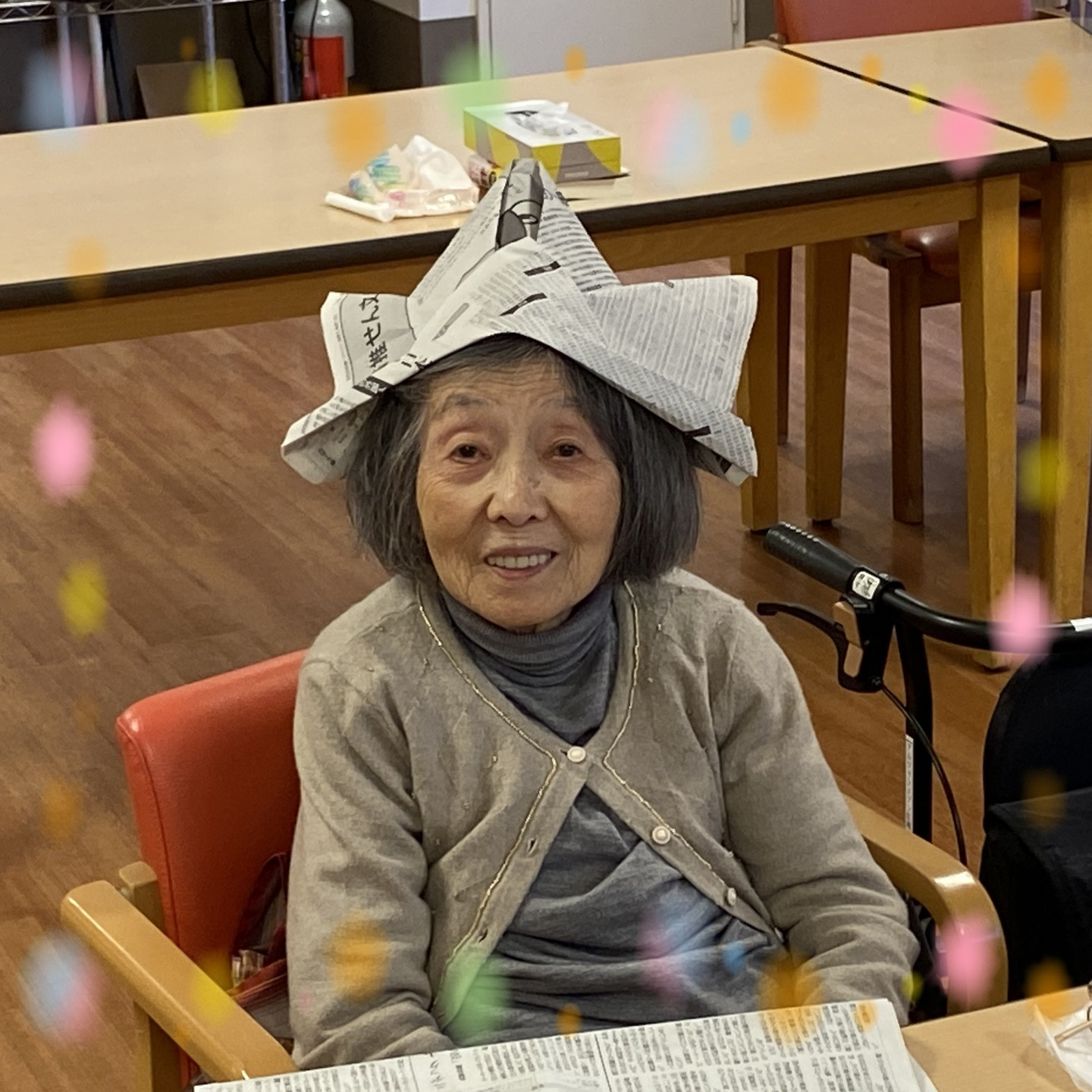 【新聞で遊ぼう！レク開催】