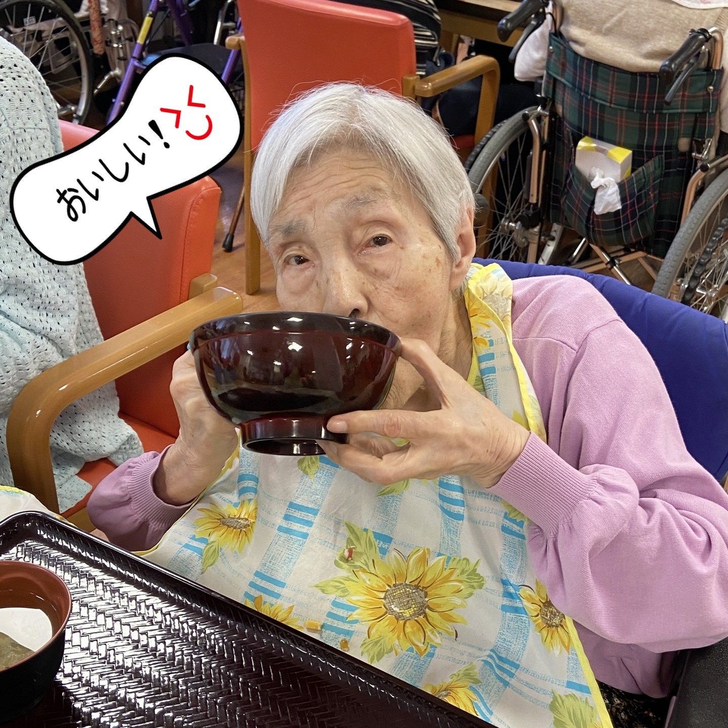 【お楽しみ昼食♬】