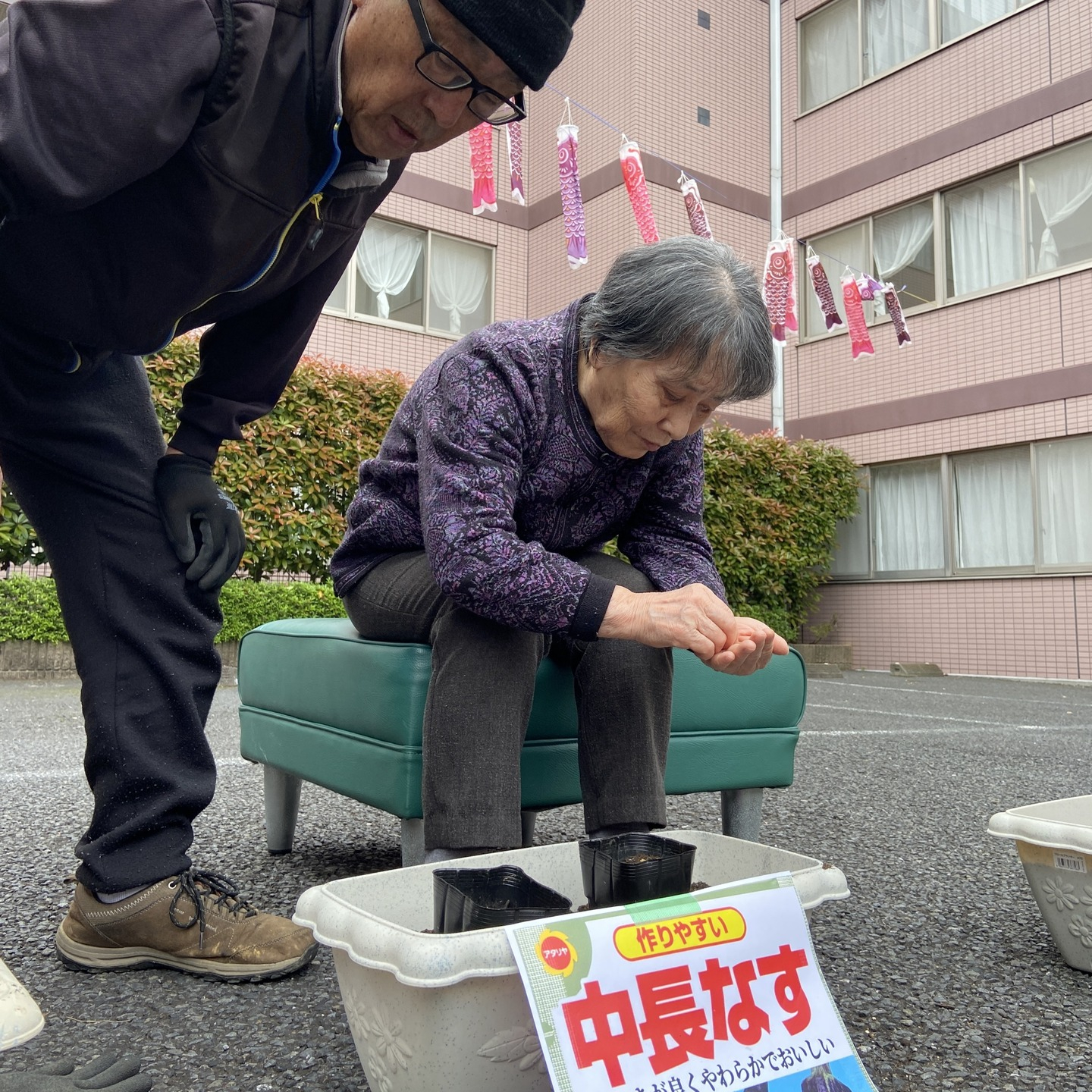 【夏に向けて　種まき！】