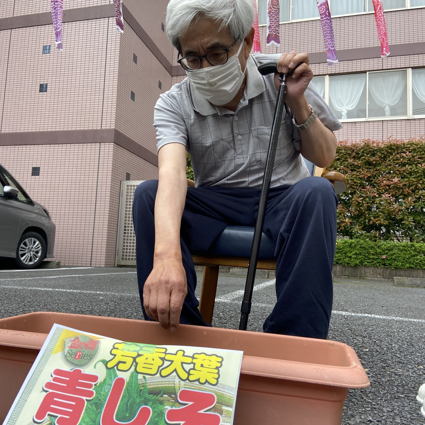 【夏に向けて　種まき！】