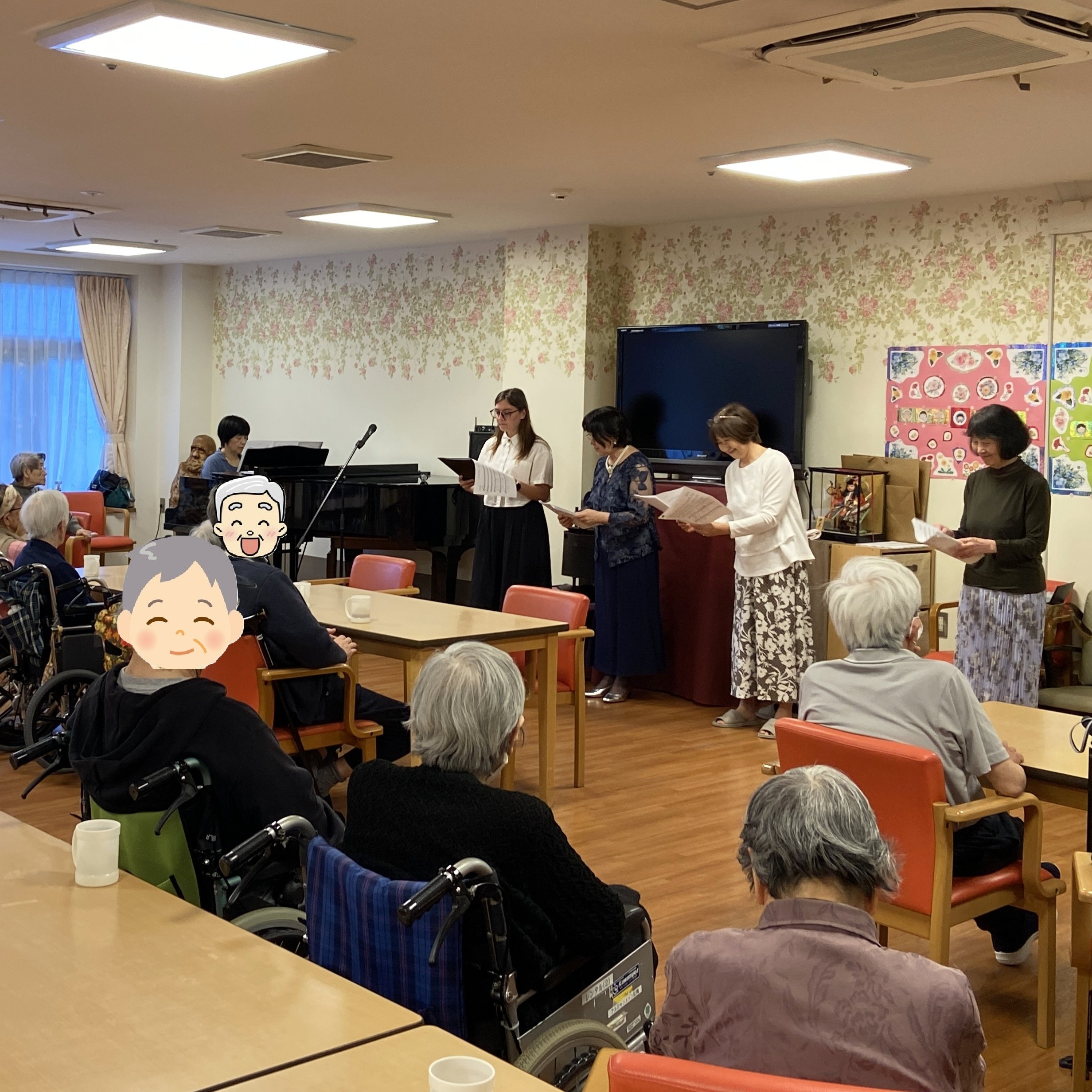 【胸がいっぱいになった、さくらの会】