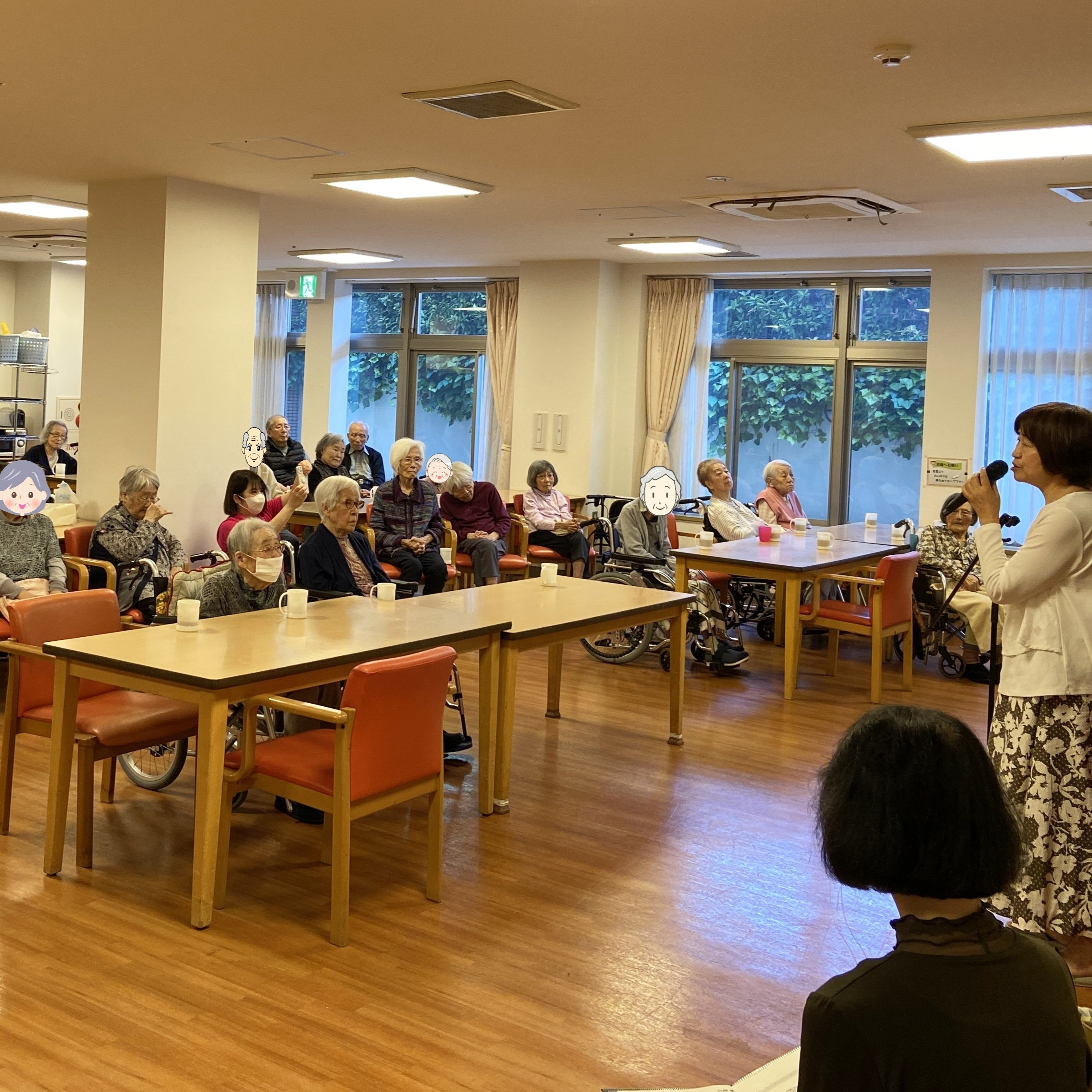 【胸がいっぱいになった、さくらの会】