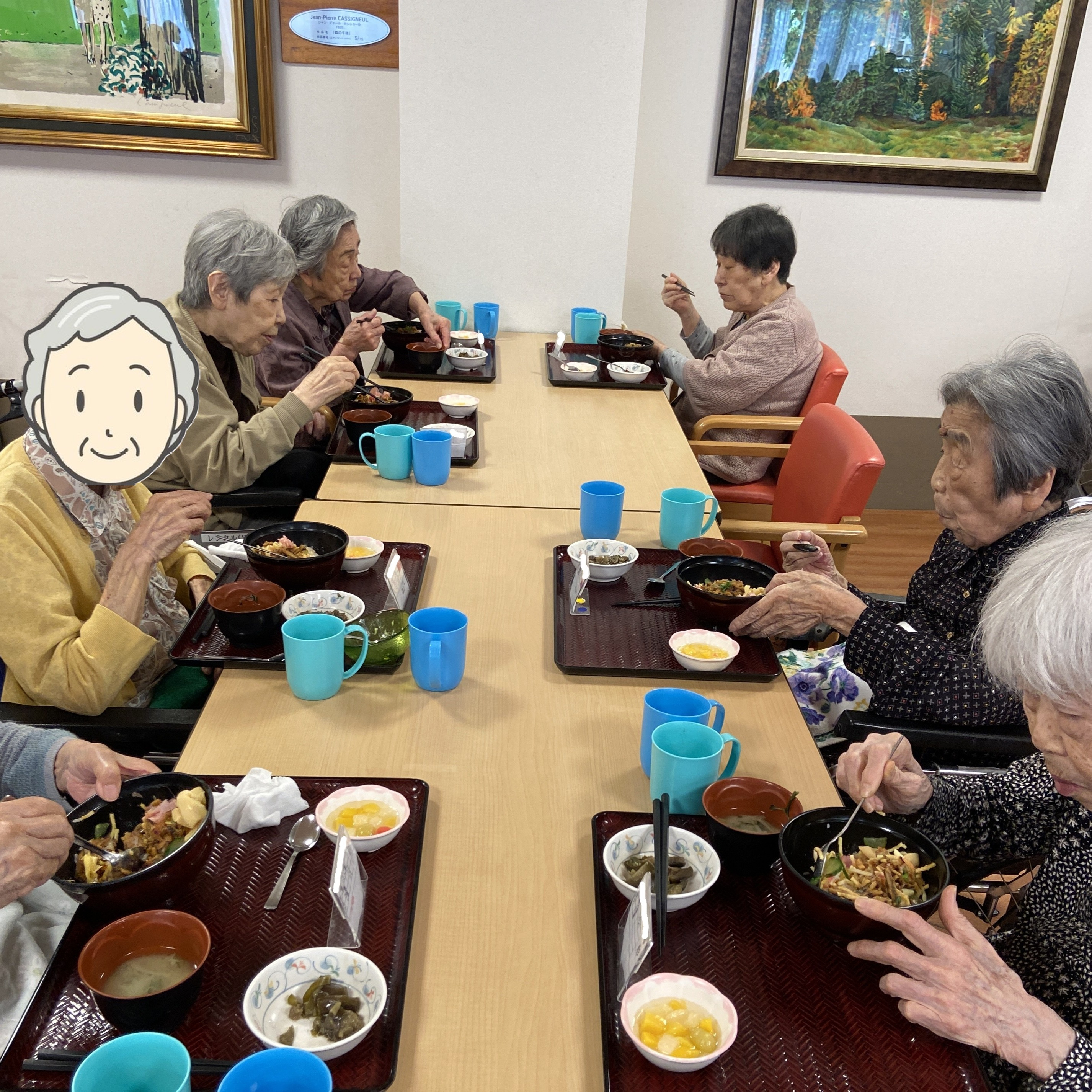 【お楽しみ昼食】