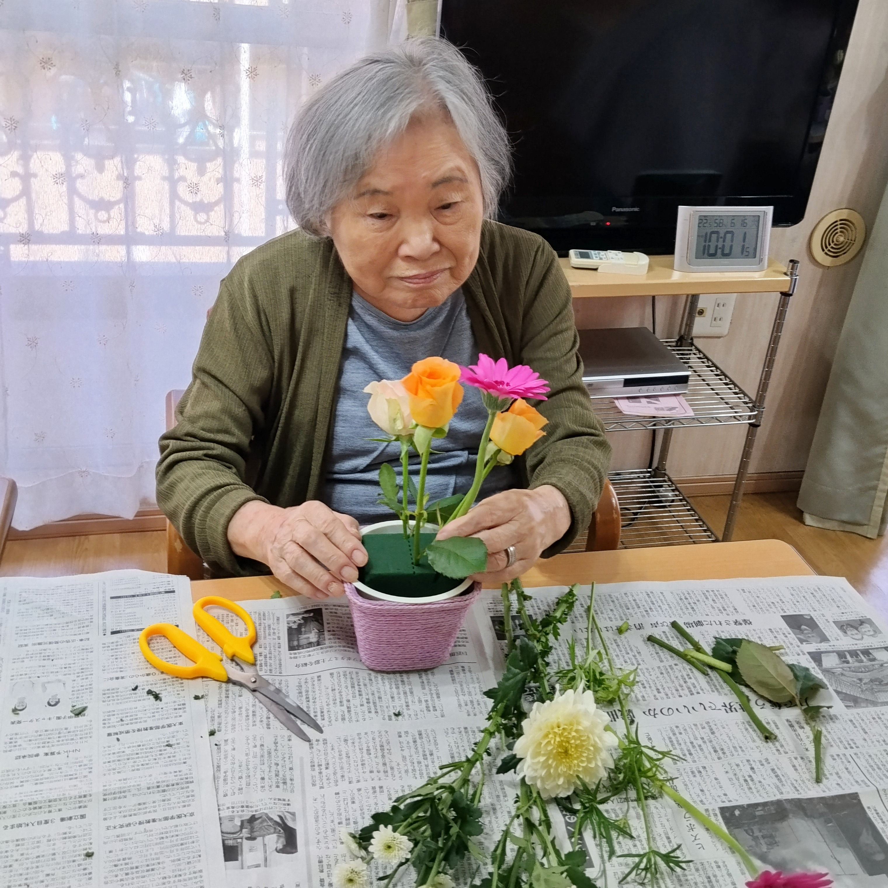 【フラワーアレンジメント💐】