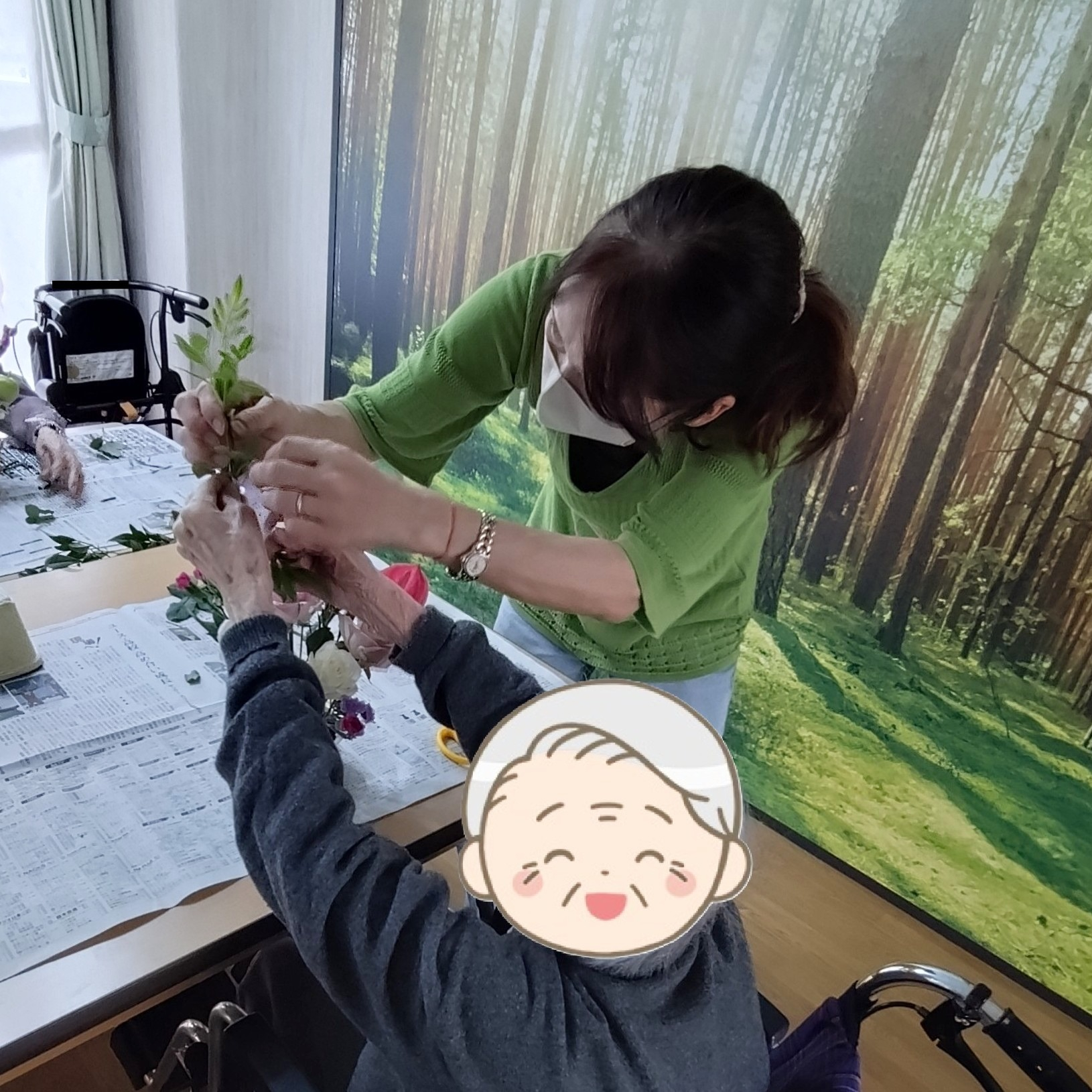 【フラワーアレンジメント教室＆絵画教室】