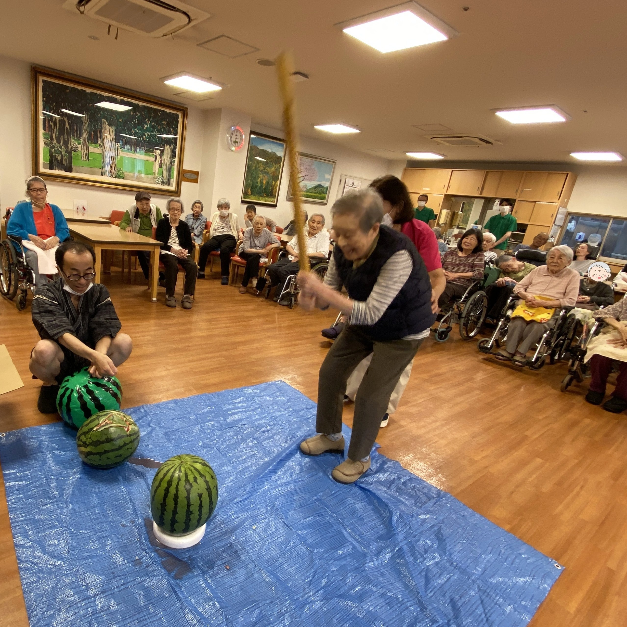 【すいか割り🍉】①
