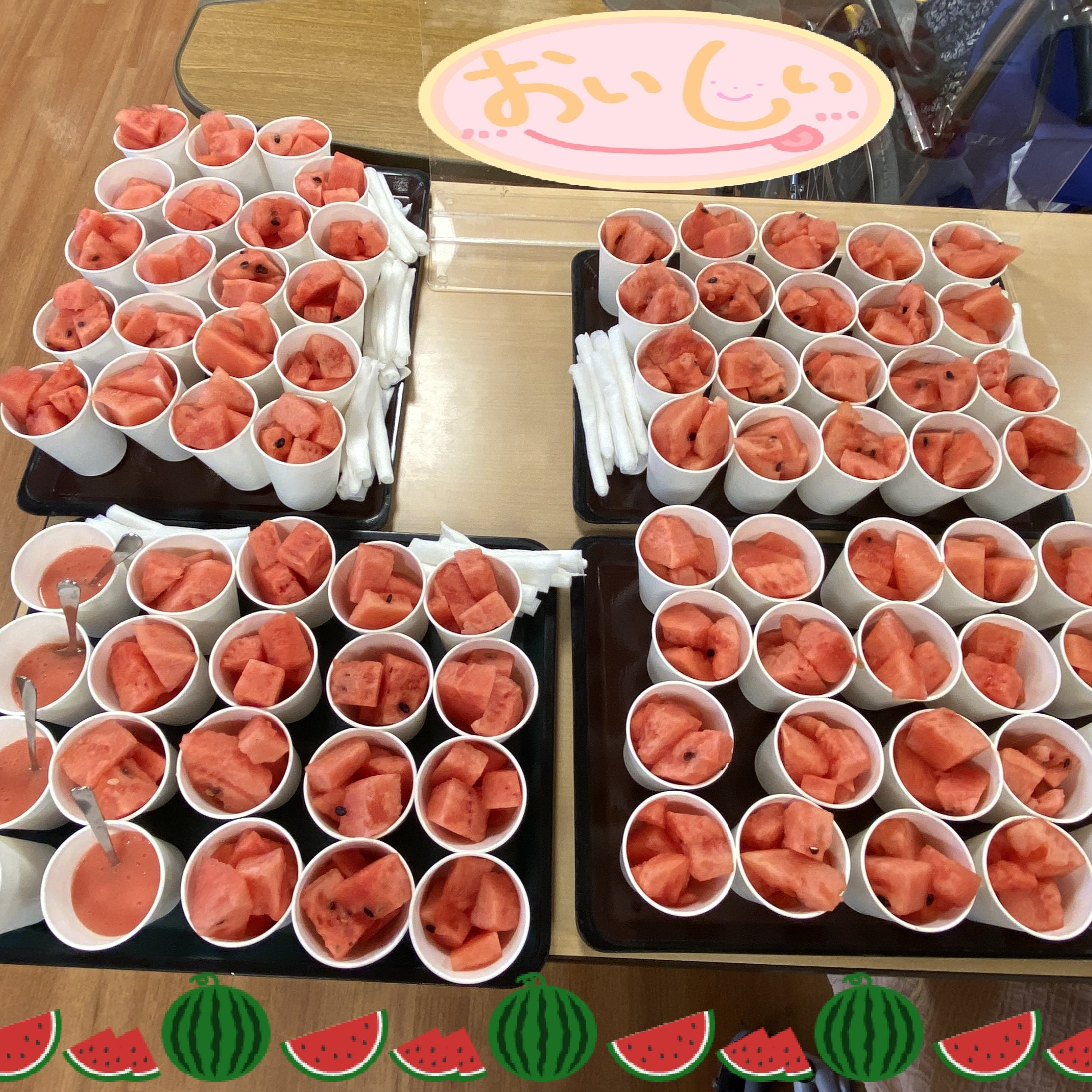 【すいか割り🍉】②