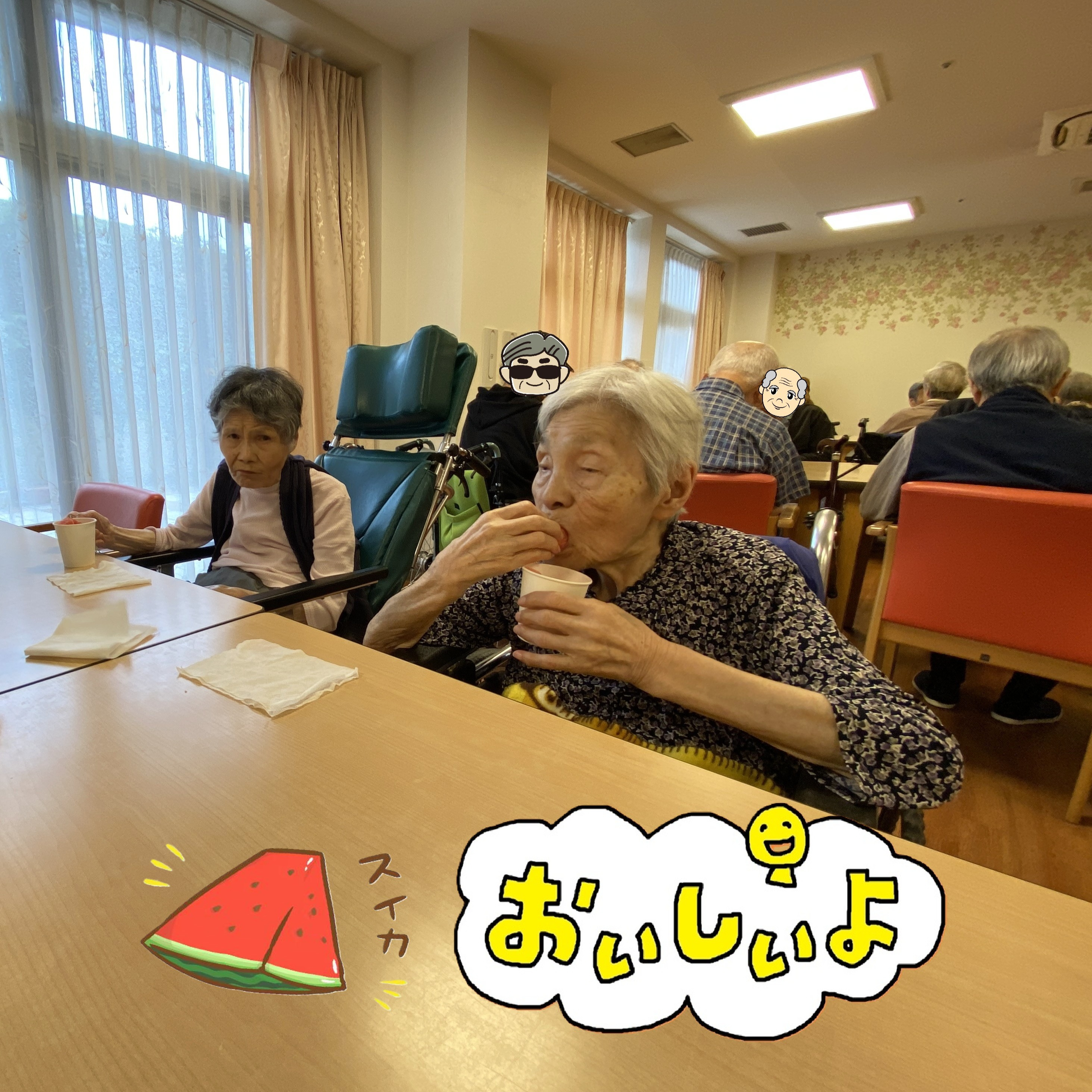 【すいか割り🍉】②