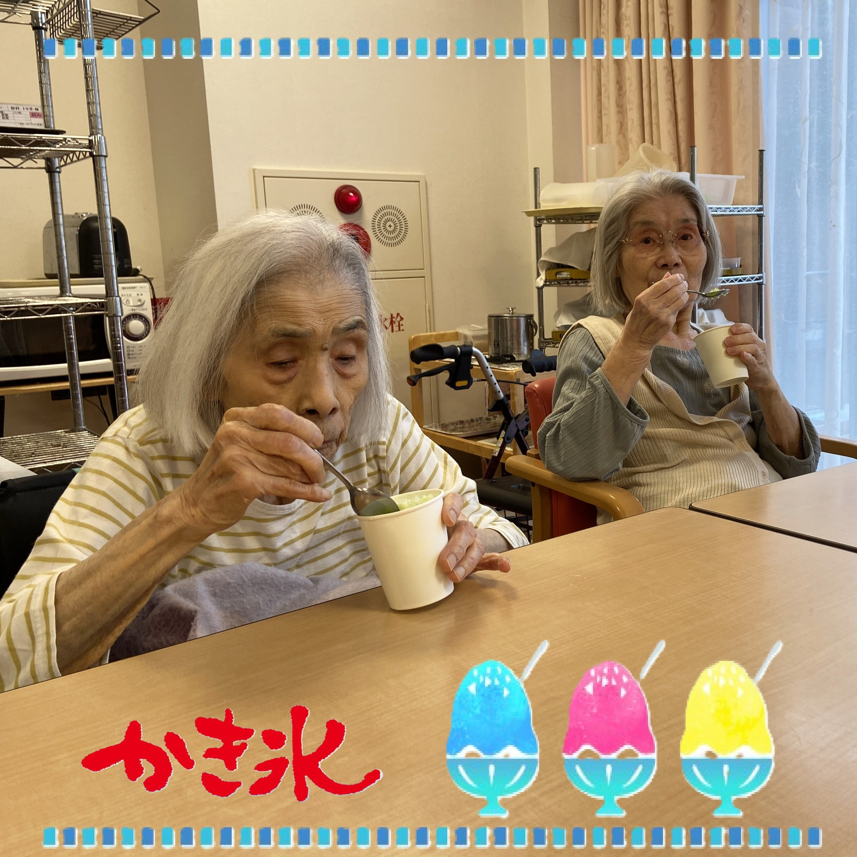 【夏祭りの映像鑑賞】