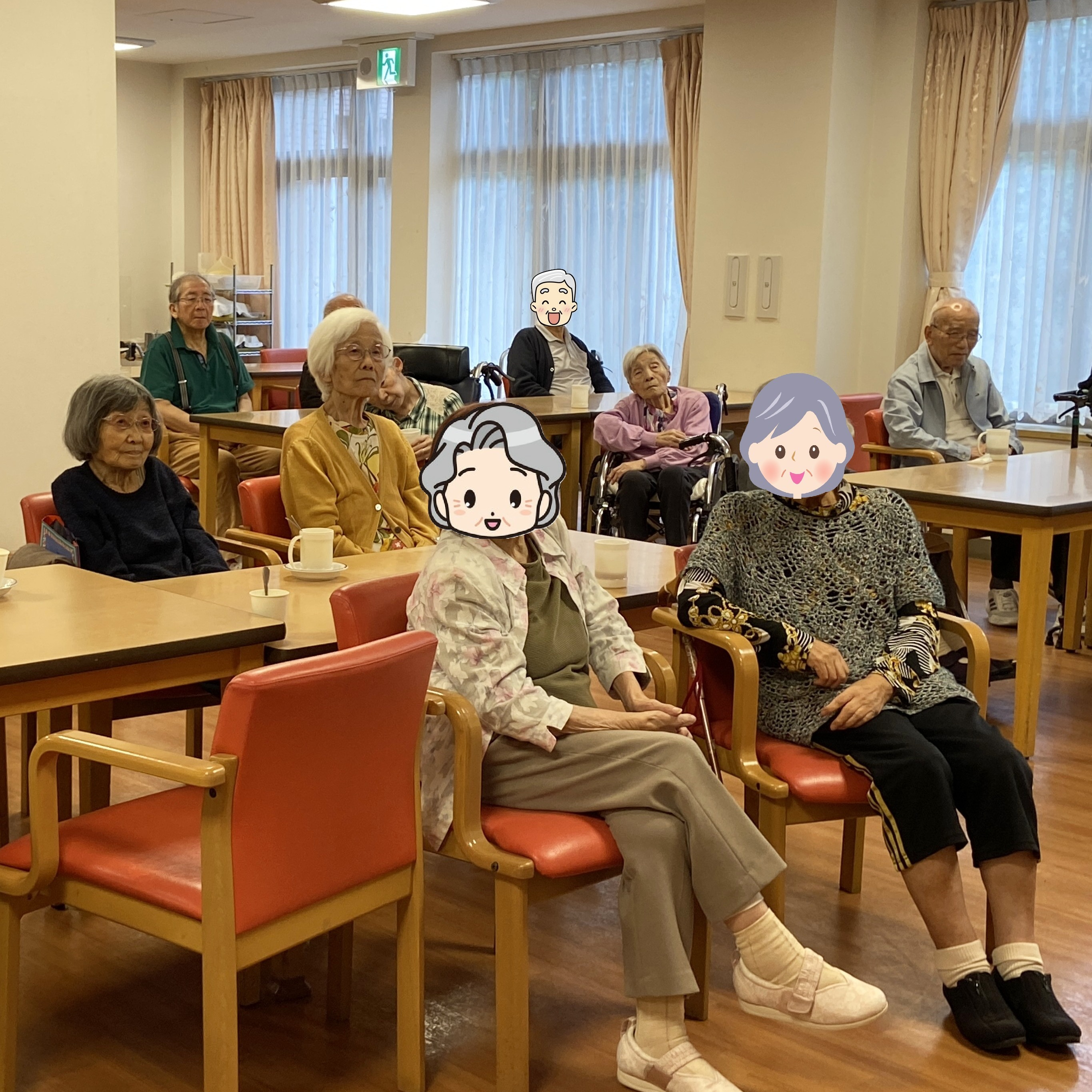 【夏祭りの映像鑑賞】