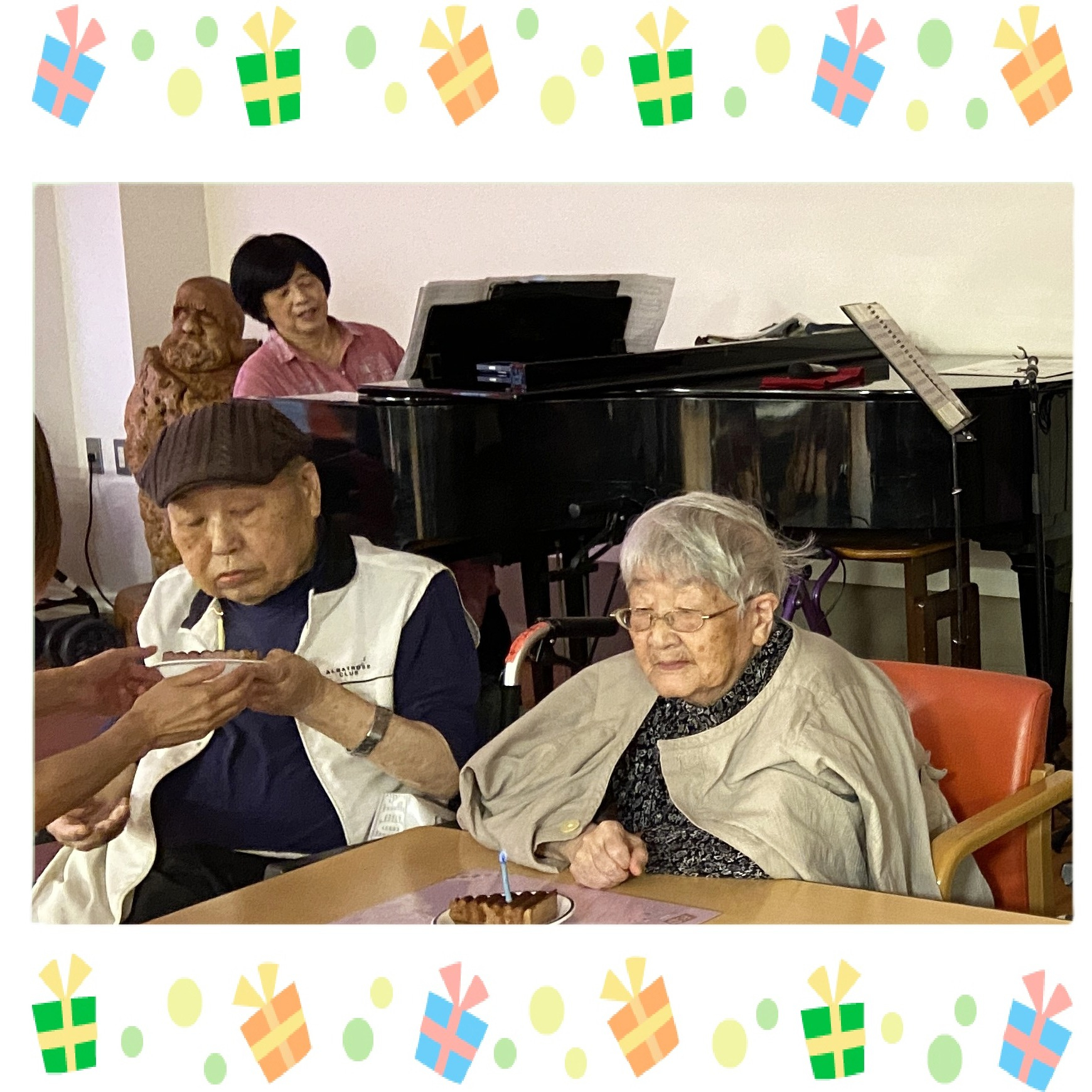 【百寿祝い&８月お誕生日会🎂】