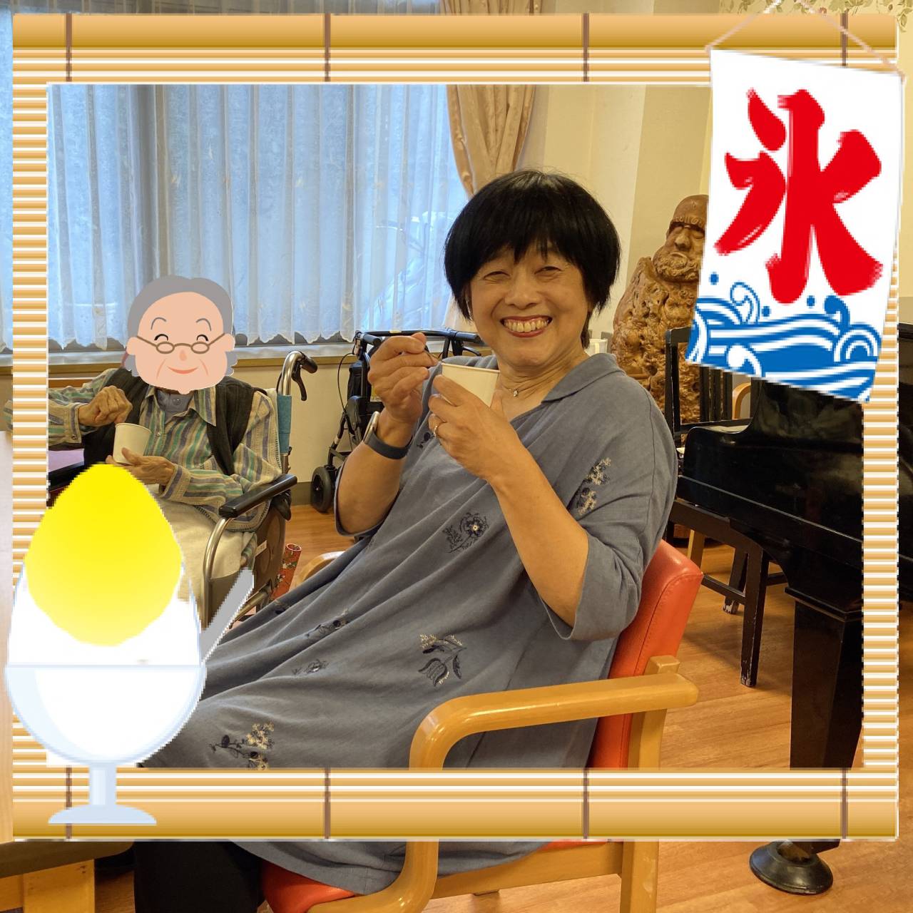 【さくらの会&今年最後のかき氷🍧】
