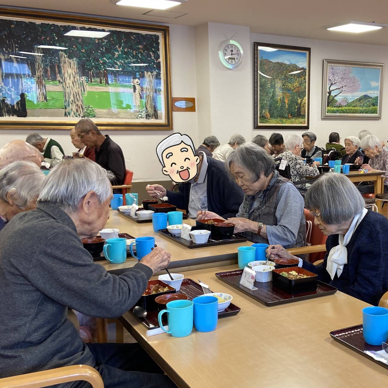 【お楽しみ昼食】