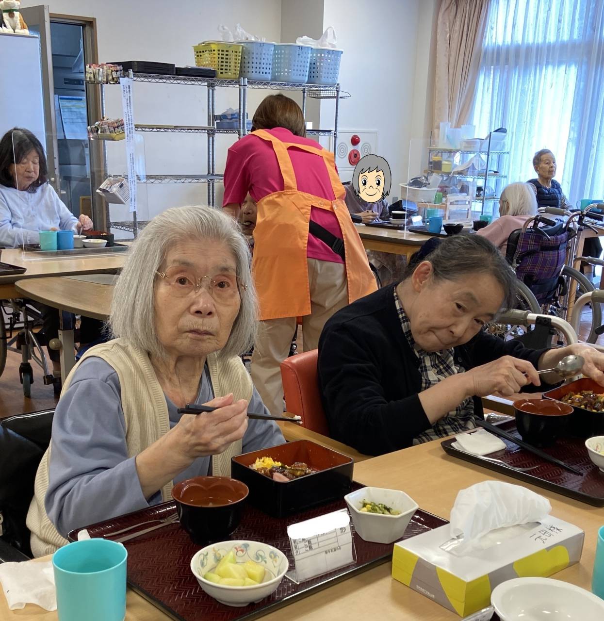 【お楽しみ昼食】